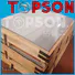 Topson gorgeous stainless steel sheets for sale Suppliers for handrail