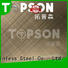 Topson luxurious bead blast finish stainless steel for floor