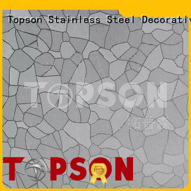 Topson magnificent mirror polished stainless steel sheet factory for floor