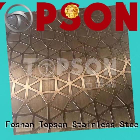 Best stainless sheet supplier vibration company for interior wall decoration