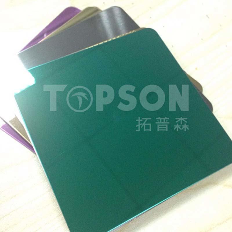 Topson Mirror Finish Stainless Steel Sheet Manufacturer