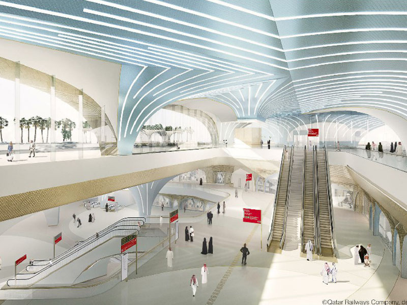 Qatar University and Lusail Station