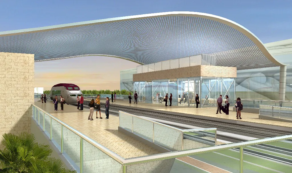 Qatar University and Lusail Station