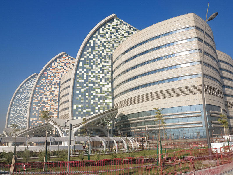 customised metal works of Sidra Medical & Research Centre