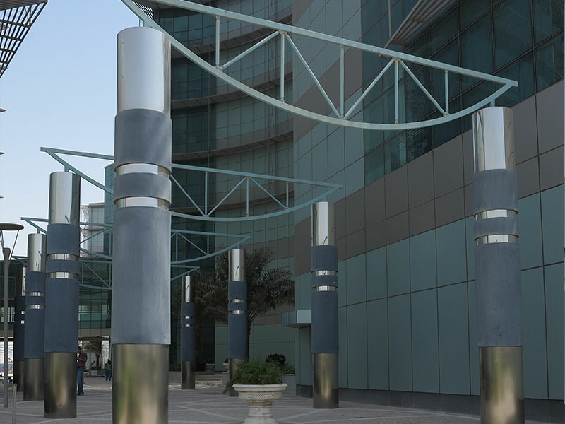 Custom Metal Fabrication of Mesaieed QP Headquarter