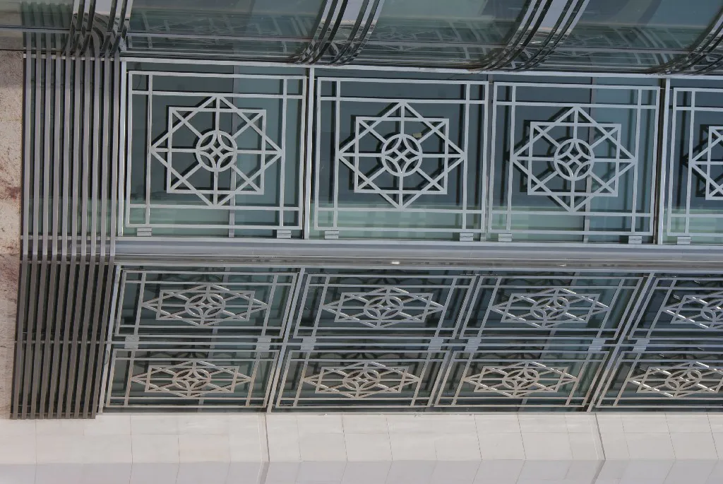 Architectural Metalwork of Commercial Bank Qatar