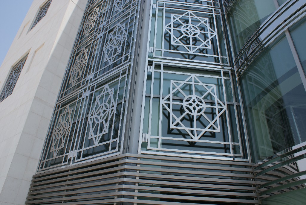 Architectural Metalwork of Commercial Bank Qatar