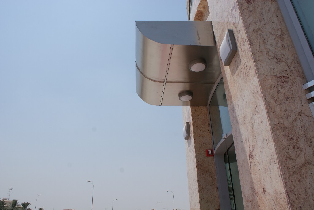 Architectural Metalwork of Commercial Bank Qatar