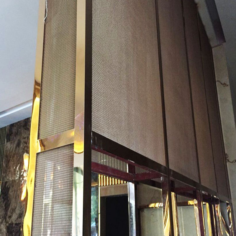 video-Stainless Steel Chain Mesh decorative outdoor metal screens-Topson-img-1