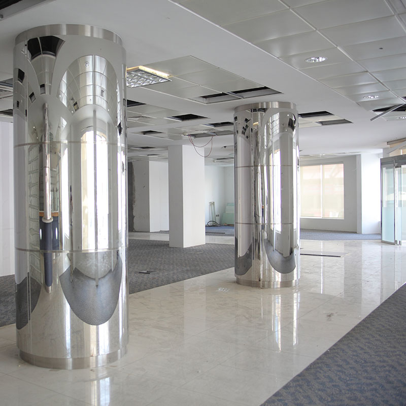 Top architectural metal cladding elevator Supply for shopping mall-1