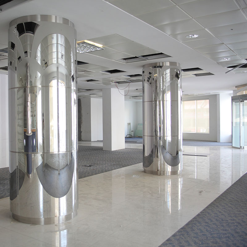 Topson external stainless steel cladding systems manufacturers for lift-1