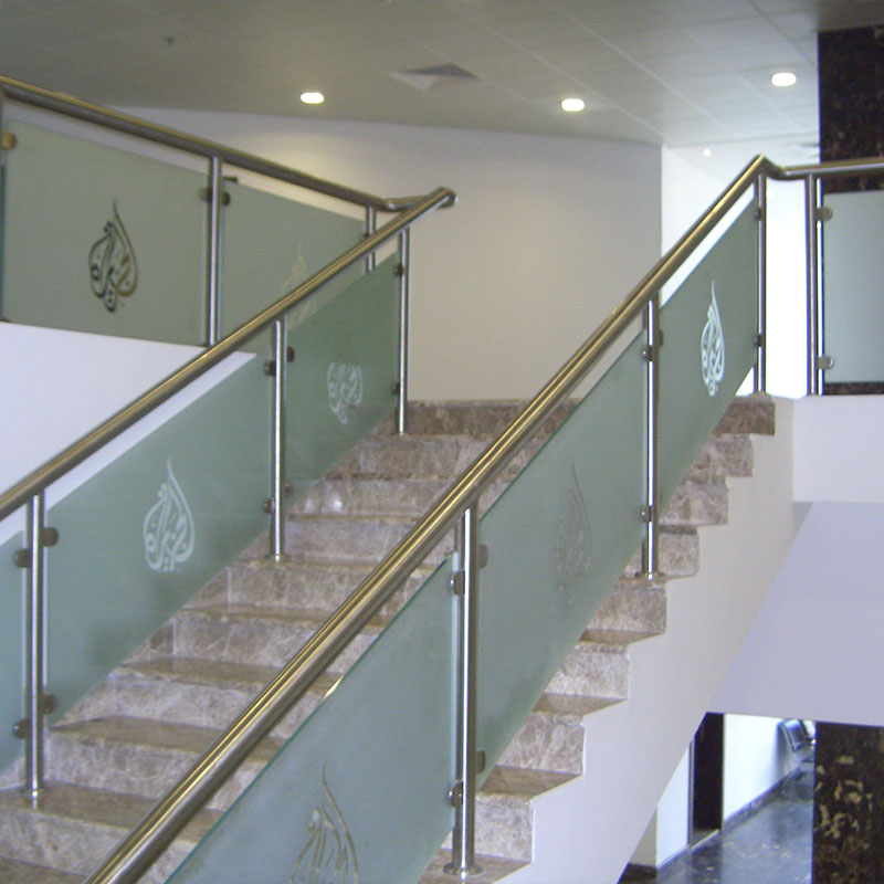 Topson high-quality interior glass railing manufacturers for outdoor-2