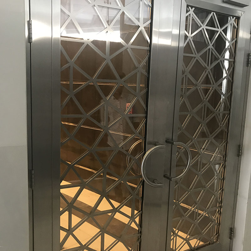 Topson steel plain metal door Supply for decoration-2
