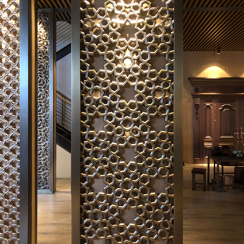 Best perforated wood screen perforated Suppliers for exterior decoration-2