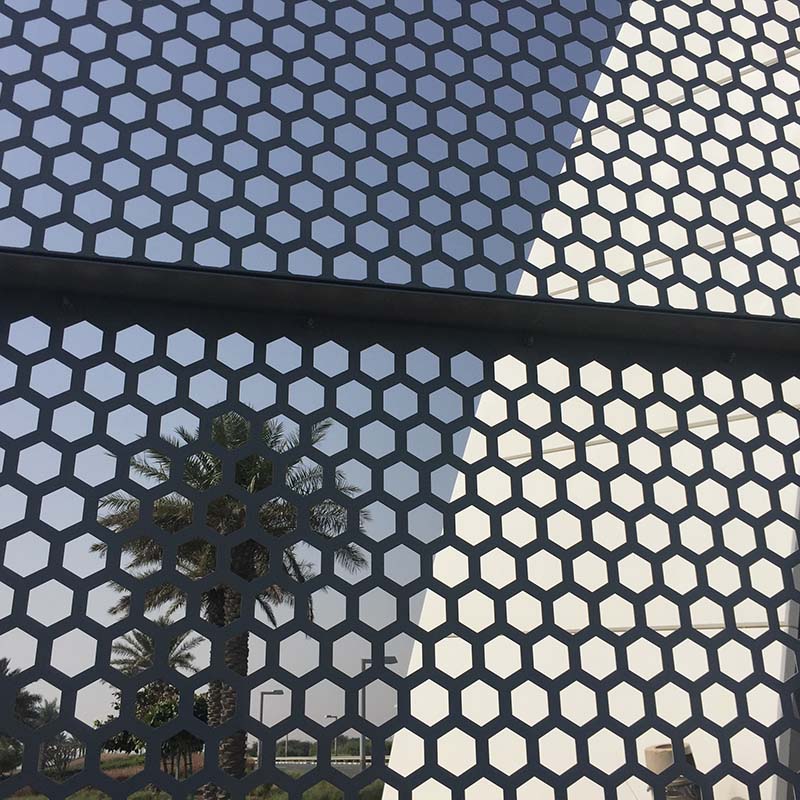 Topson perforated perforated metal screen panels from china for exterior decoration-2