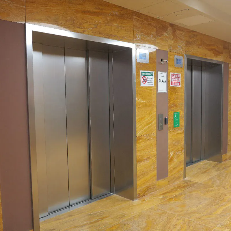 stainless steel 
 Elevator Cladding & stainless Door Jamb