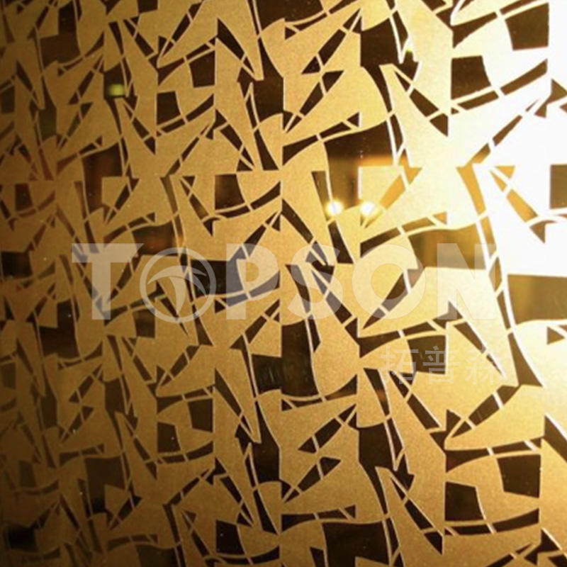 Etching Decorative Stainless Steel Sheet Manufacturer And Supplier - Topson