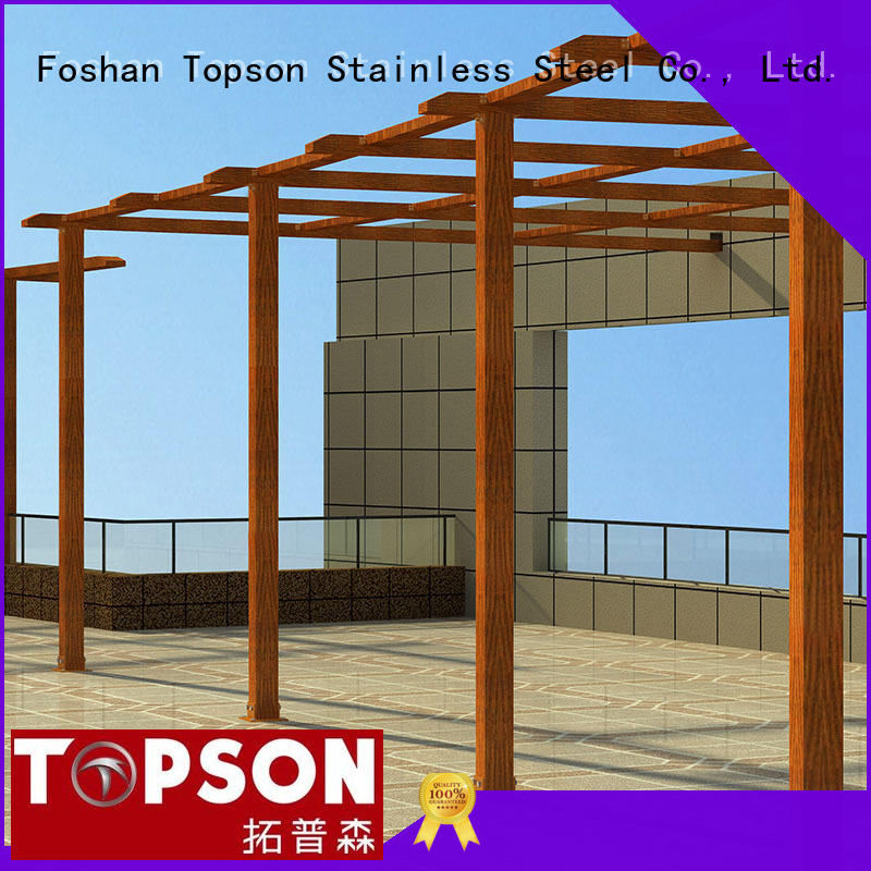 Topson Latest metal fabrication work factory for garden