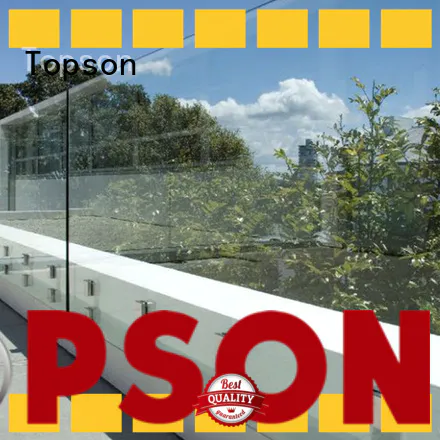 Topson parition glass city furniture Supply for outdoor