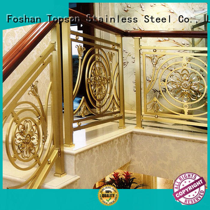 popular stainless steel outdoor handrails in-green for building Topson