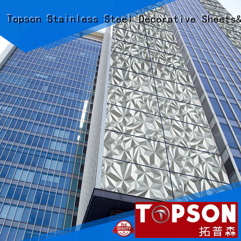 Topson cost-effective metal wall cladding for wholesale for lift