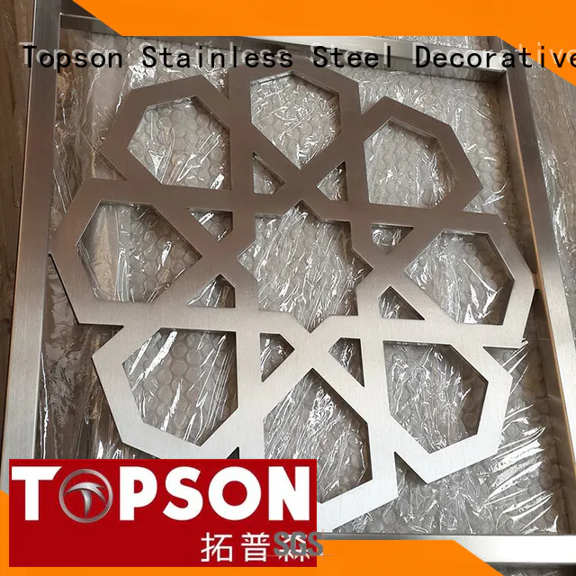 Topson elegant metal works fabrication Suppliers for curtail wall