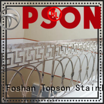 Topson railing stainless handrail systems workshops for building