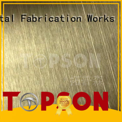 Topson stainless steel decorative plate Suppliers for floor