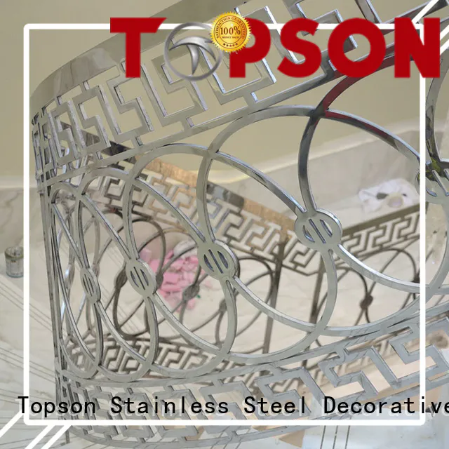 Topson balcony stainless steel balcony handrail company for room
