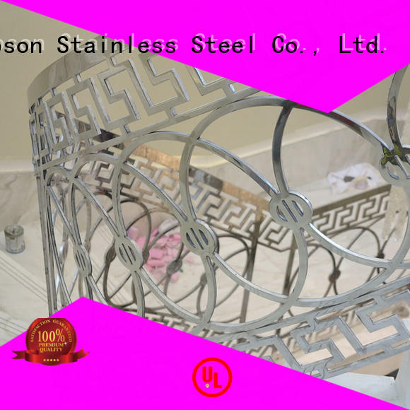 Topson good looking stainless stair railing workshops for room