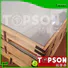 Topson sheetmirror brushed stainless sheet company for floor