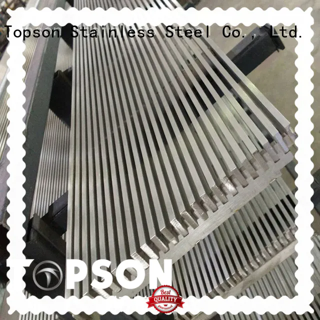 Topson widely used metal plank grating Suppliers for hotel
