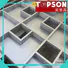elegant stainless manhole cover tray company for office