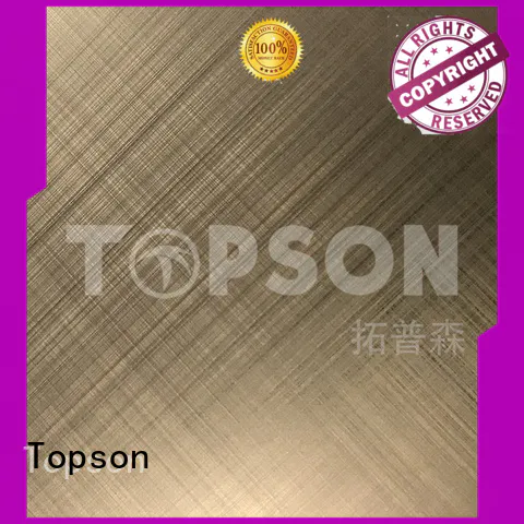 Topson stainless steel sheet metal manufacturers company for elevator for escalator decoration