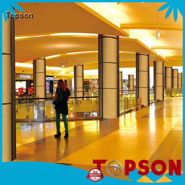 Topson High-quality exterior metal cladding in china for shopping mall