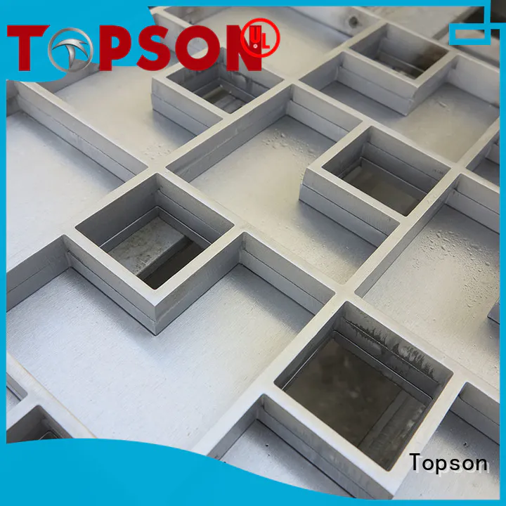 Topson elegant architectural metalwork Supply for apartment