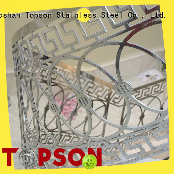 Topson steel stainless steel outdoor handrails Suppliers for tower