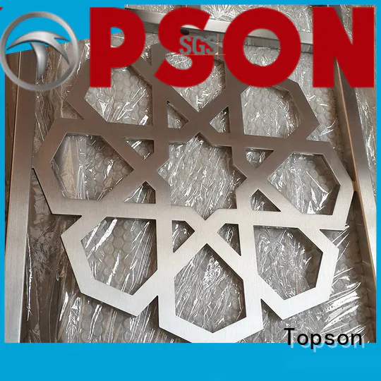 Topson special design mashrabiya screens for sale metal for curtail wall