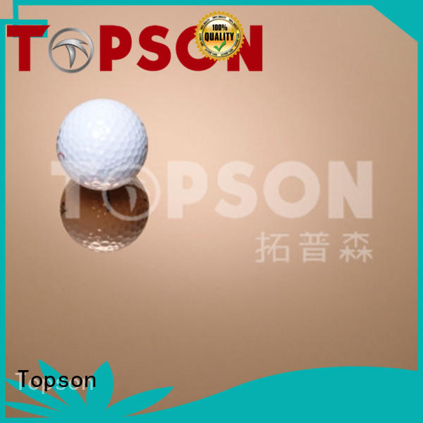 Topson cross stainless steel metal sheet prices speed for kitchen