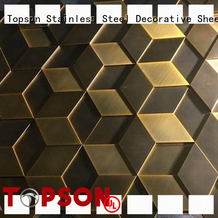 Topson wall metal cladding manufacturers company for lift