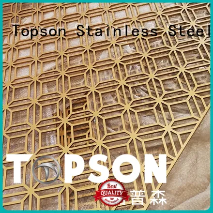 Topson stable outdoor metal garden screens in china for landscape architecture
