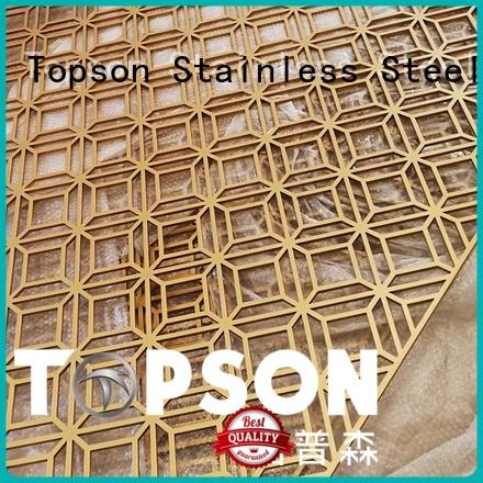 Topson stable outdoor metal garden screens in china for landscape architecture