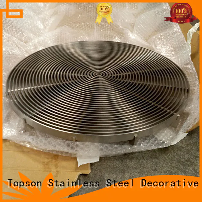 Topson high-quality metal grating prices for business for apartment