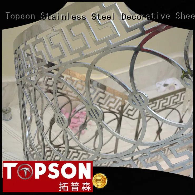 Topson Top stainless steel outdoor handrails manufacturers for building