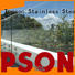 Topson stable glass guardrail systems for TV wall