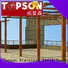 Topson high-density aluminium pergola China for park