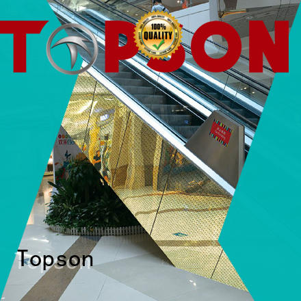 cladding stainless steel cladding cost steel for shopping mall Topson