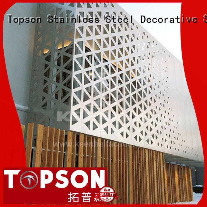 Topson mashrabiyamashrabiya metal screen panels for business for protection