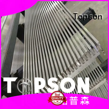 Topson good-looking stainless steel bar grating in-green for tower
