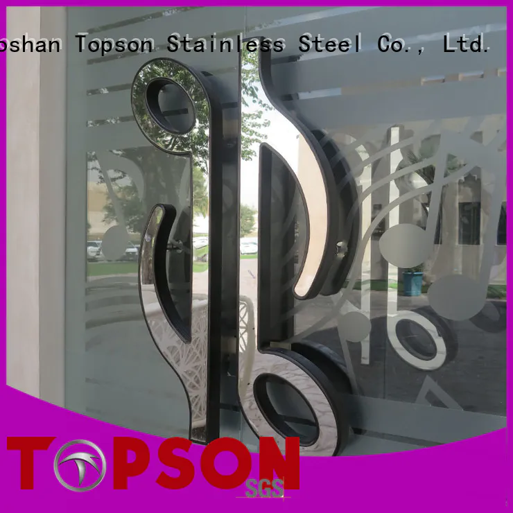 Topson environment friendly stainless steel door price management for interior